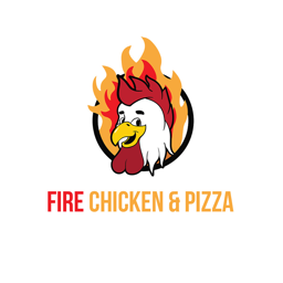 Fire Chicken and Pizza logo.